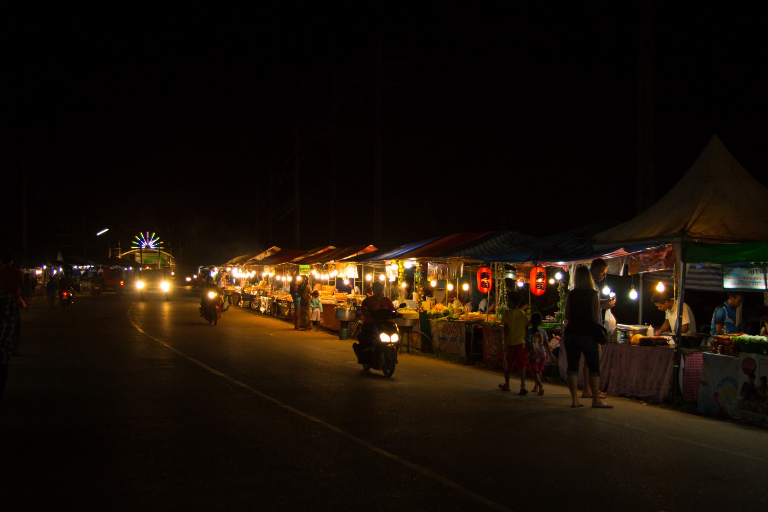 Ko Lanta, targ, jedzenie, street food