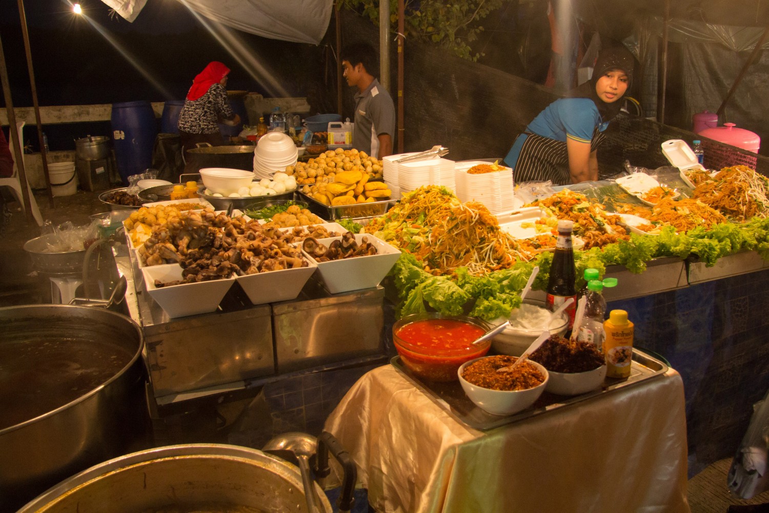 Walking Street Market w Krabi