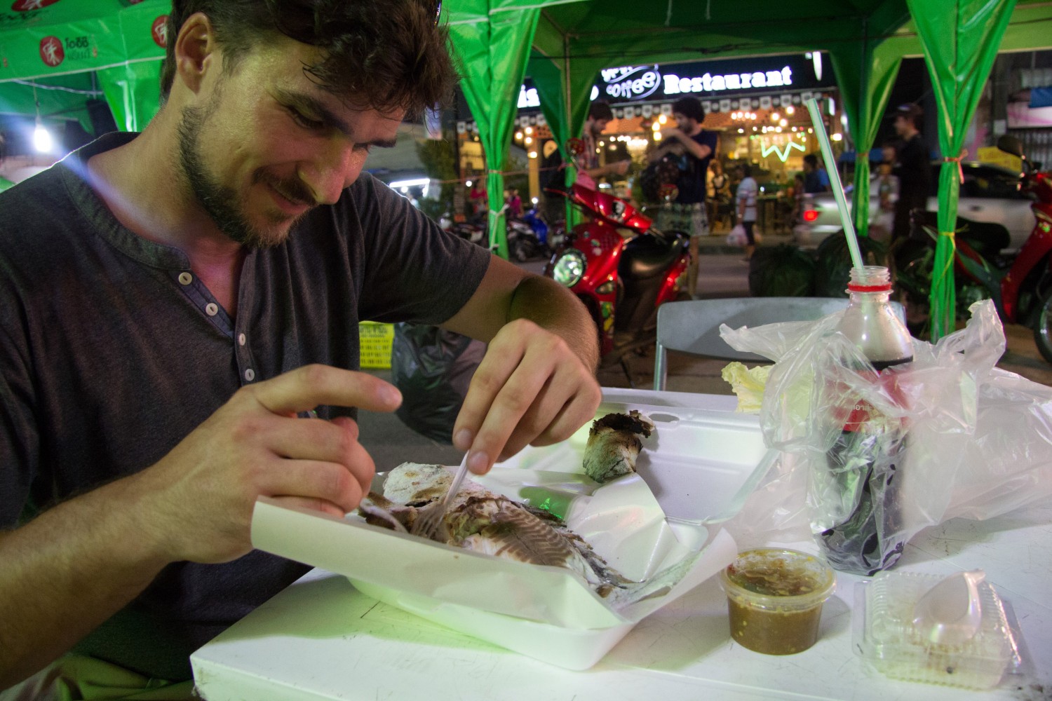 Walking Street Market w Krabi