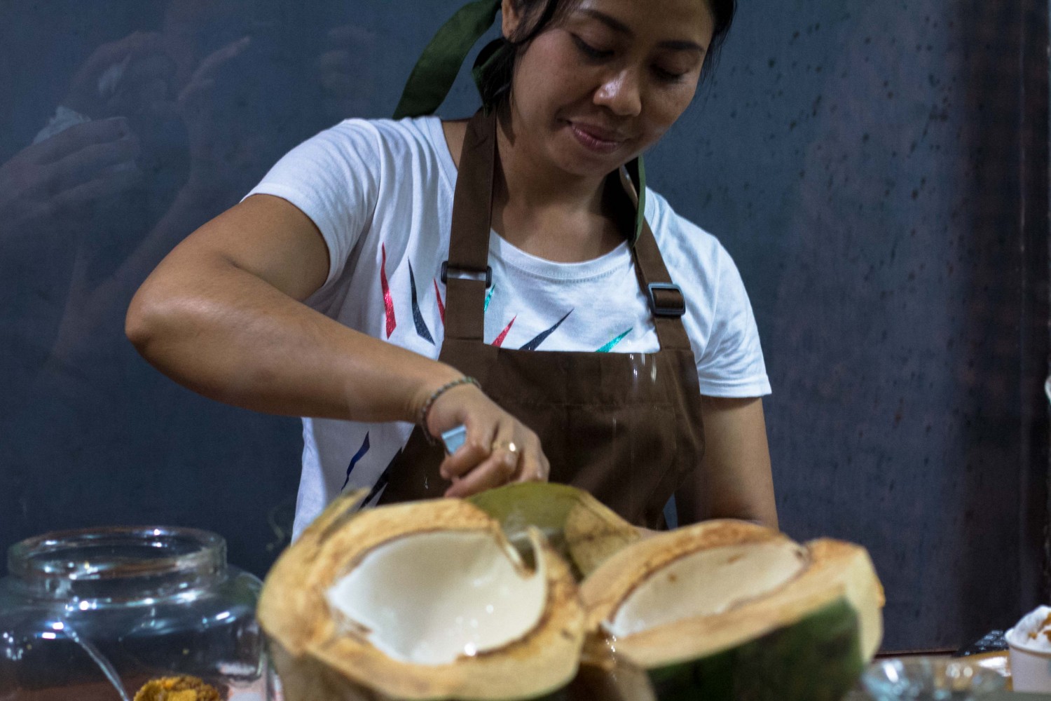Coconut icecream Ubud (1)