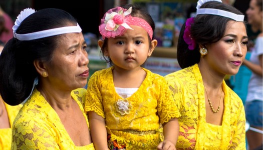 Feeria barw czyli parada w Ubud