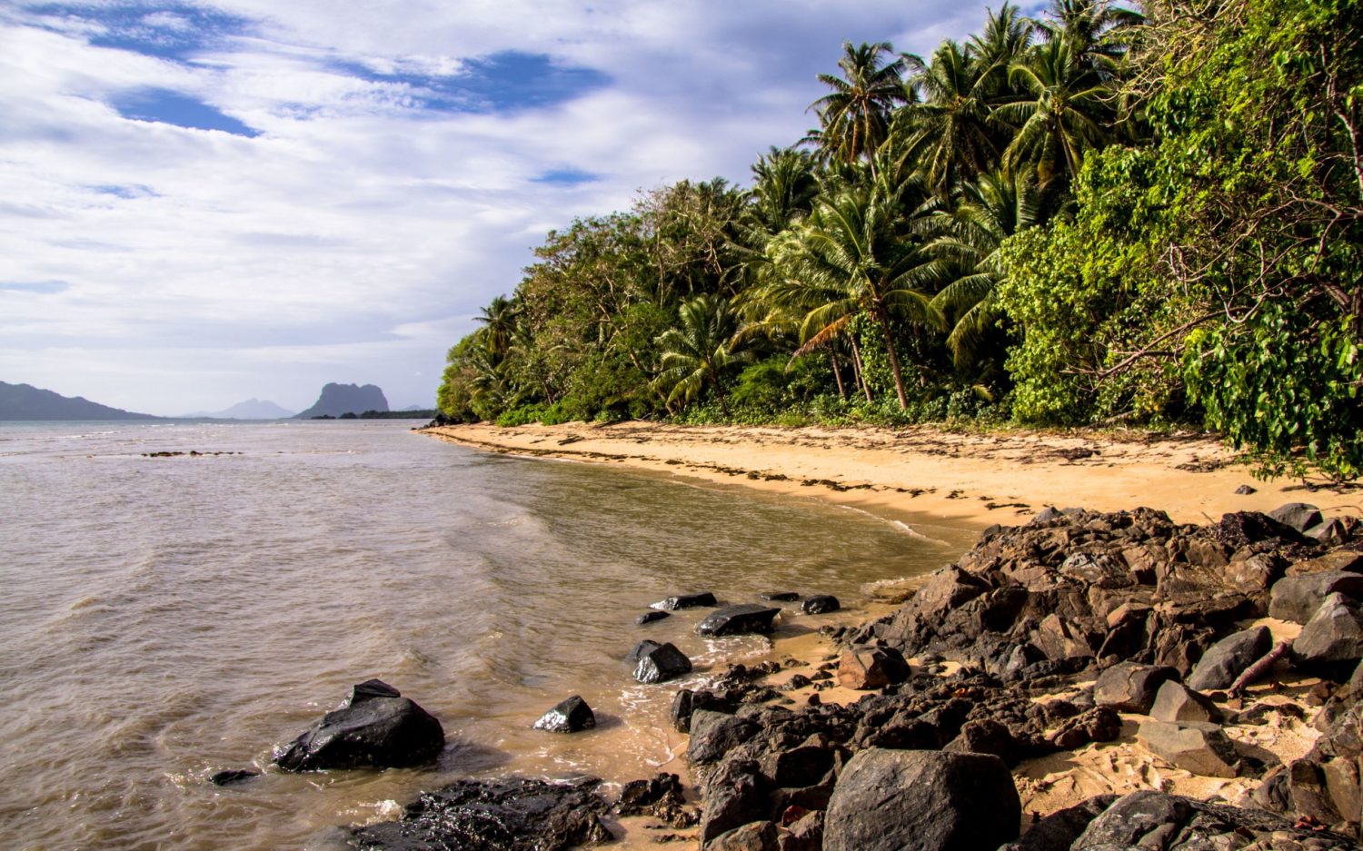 plaże na Palawan Filipiny