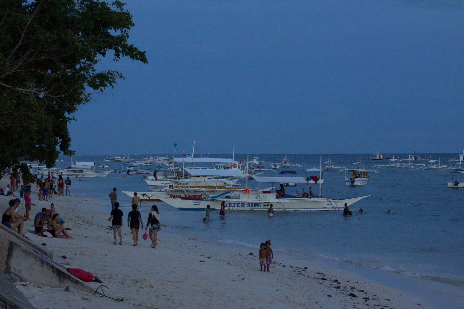 Alona Beach Filipiny Bohol