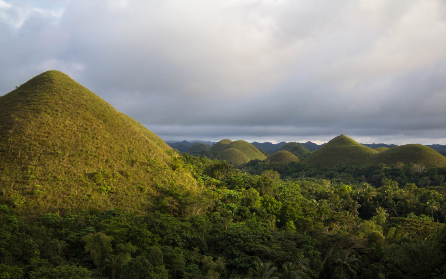 Chocolate Hills Bohol Czekoladowe Wzgórza