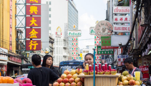 Chinatown w ciągu dnia