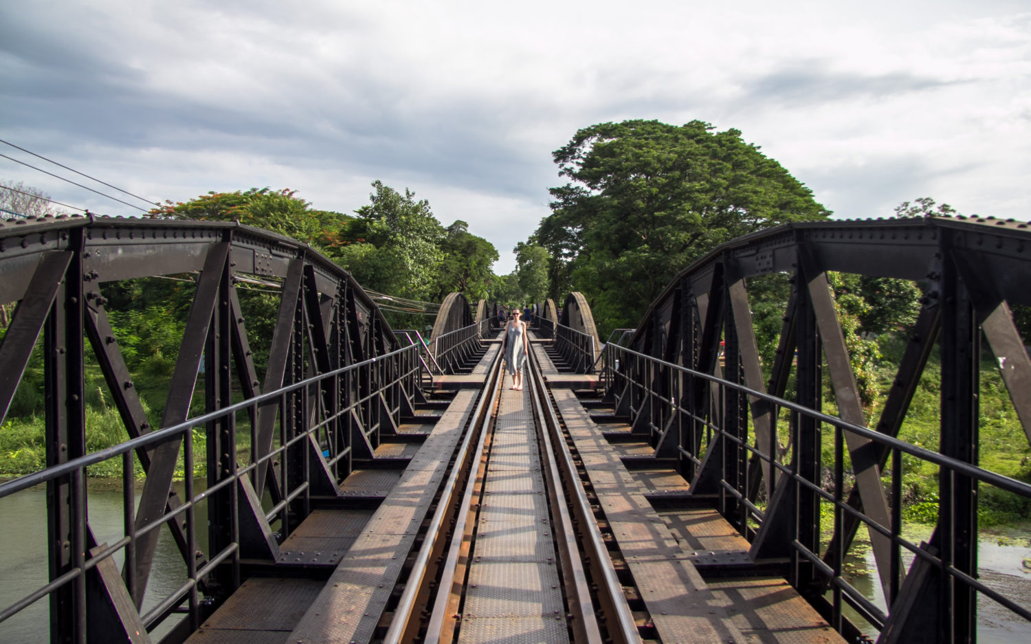 Kanchanaburi most na rzece Kwai