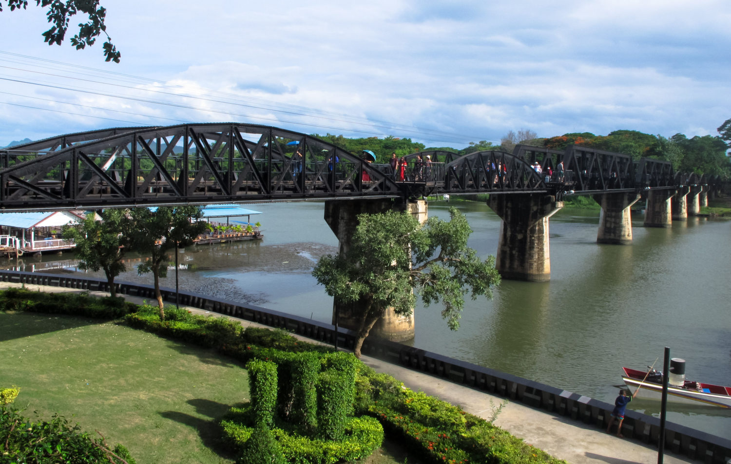 Kanchanaburi most na rzece Kwai